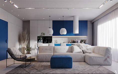 Uplifting Blue Interiors That Give That Blue Sky Mood In 2020 Blue