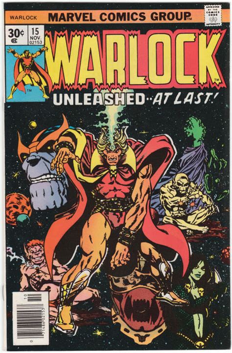 The Warlock 15 Marvel Comics For Sale Jim Starlin