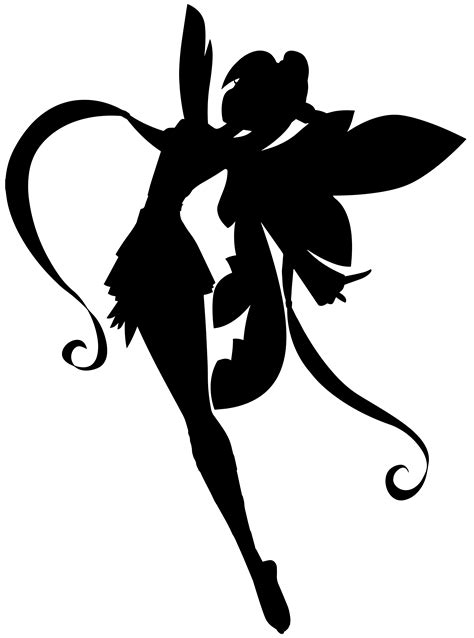 Fairy Silhouette Transparent Clip Art Image | Fairy silhouette, Silhouette, Silhouette png