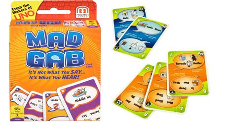 Learn vocabulary, terms, and more with flashcards, games, and other study tools. Amazon - Mad Gab Picto-Gabs Card Game just $4.99! - FamilySavings