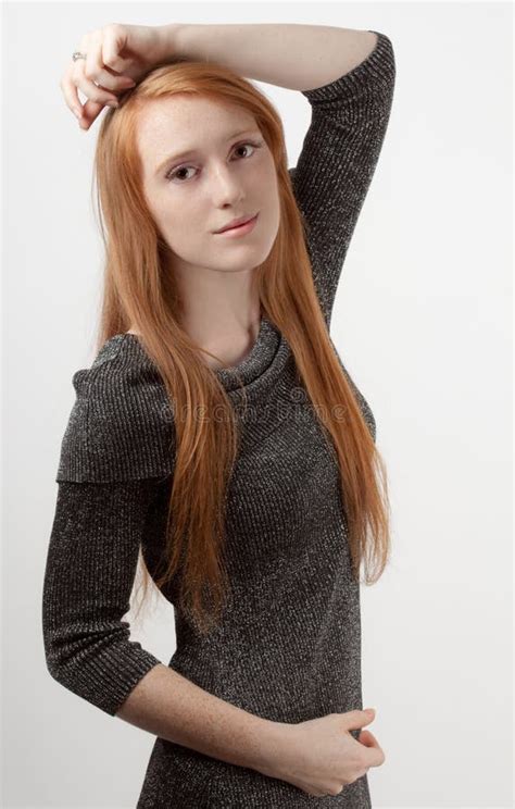 Flirting Stock Image Image Of Freckles Thinking Teen