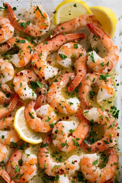 Baked Shrimp With Garlic Lemon Butter Sauce Collection Of Recipes