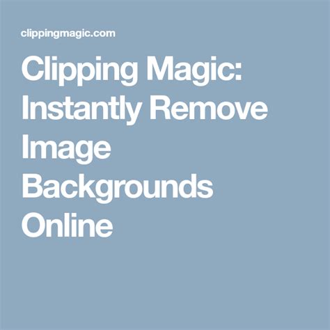 Remove background from any image with this online background remover. Clipping Magic: Instantly Remove Image Backgrounds Online (With images) | How to remove, Etsy ...