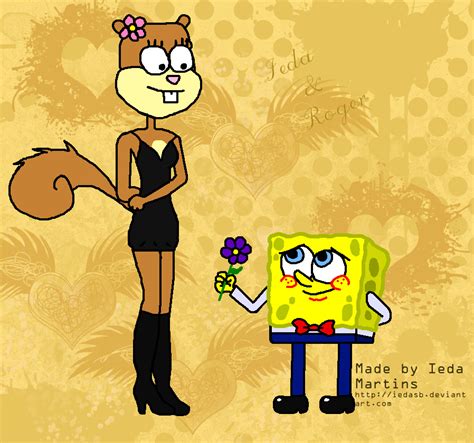 Spongebob And Sandy Spongebob Squarepants Fan Art 36618249 Fanpop