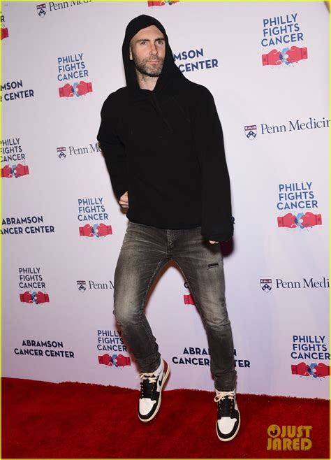 Full Sized Photo Of Adam Levine Philly Fights Cancer Photo Just Jared