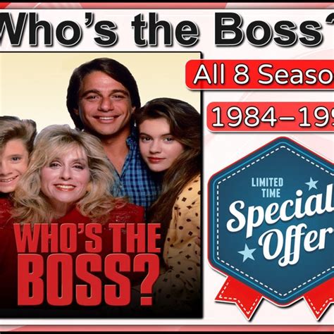Whos The Boss Complete Series Dvd Etsy