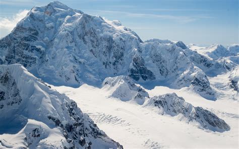 Snowy Mountains In The Sunlight Hd Desktop Wallpaper Widescreen