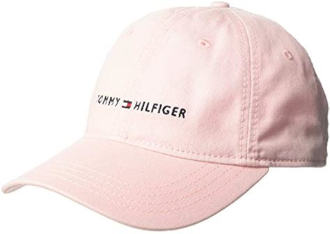 Tommy Hilfiger Logo Dad Baseball Cap In Crystal Rose Pink For Men Lyst