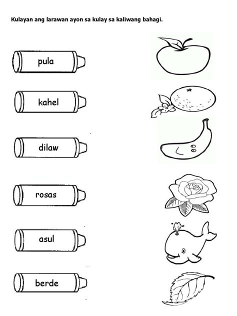 Free Printable Worksheets For Grade 1 Filipino Learning How To Read