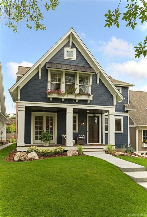 Awesome Cottage Exterior Colors Schemes Ideas006 Modern Farmhouse