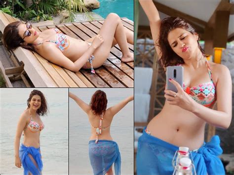 Hotness Alert Shraddha Das Steams Up The Cyberspace With Her Bikini