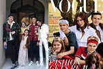 ¡Adorable! Victoria Beckham posa con todos sus hijos para la portada de ...