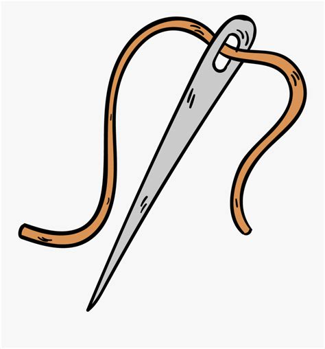 Sewing Needle Drawing Cartoon Clip Art Free Transparent Clipart