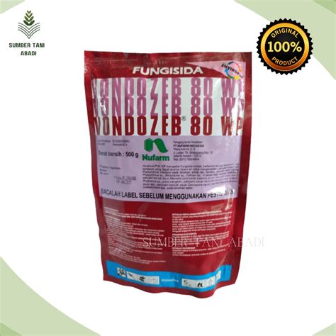 Jual Vondozeb 80 WP 500gr Fungisida Kontak Memberantas Jamur Pada