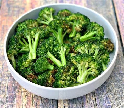broccoli fryer air roasted easy frozen cooking parmesan cheese