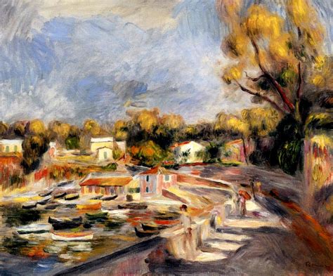 Cagnes Landscape C1910 Pierre Auguste Renoir