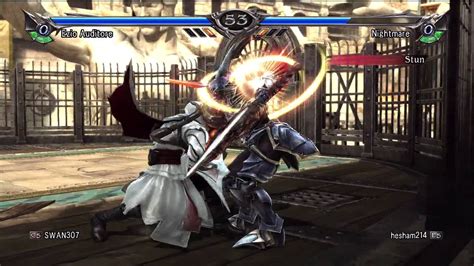 Soul Calibur Ezio Auditore Vs Nightmare Youtube