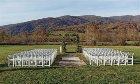 Getting Hitched 5 Top Outdoor Wedding Venues In Blue Ridge