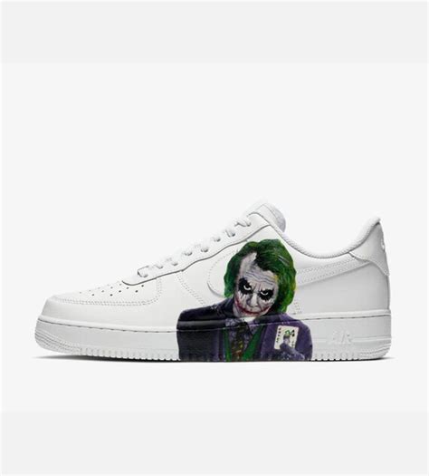 Custom Nike Air Force 1 07 Low The Joker Etsy