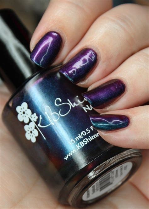 This Is Kbshimmer Multichrome Nail Polish In The Shade Iridescent