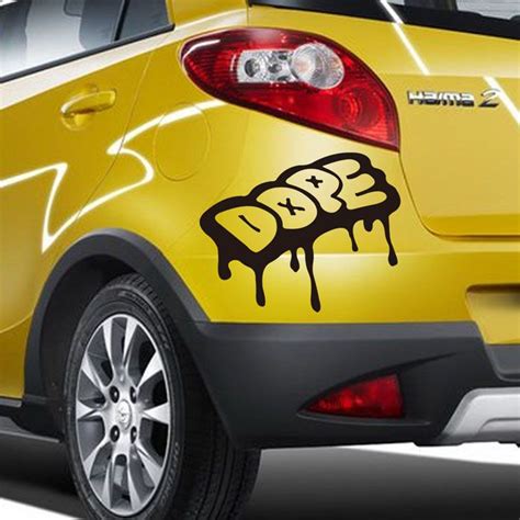 2019 2016 New Cool Drip Dope Graffiti Style Vinyl Cars Trucks Race Car