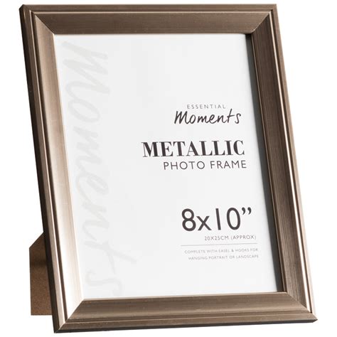 Beautiful photo frames are the cherry on top of an extra special moment that you've captured. Metallic Photo Frames 8 x 10" 2pk | Home, Gifts, Picture Frame