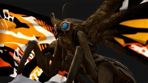 Titanus Mosura Mothra V2 Posed By Wobblyg Kaiju Art Godzilla