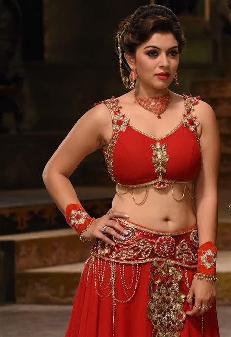 Spicy Navel Show Hansika Motwani Photos In Puli Movie ~ Indian Cinema