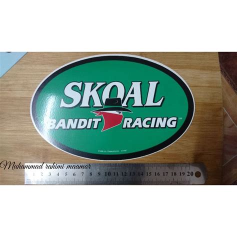 Sticker Skoal Bandit Racing Shopee Malaysia