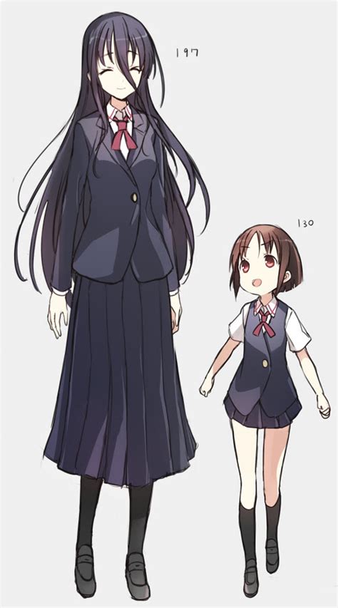 Tall Anime Girls Check Out Inspiring Examples Of Tallgirl Artwork On
