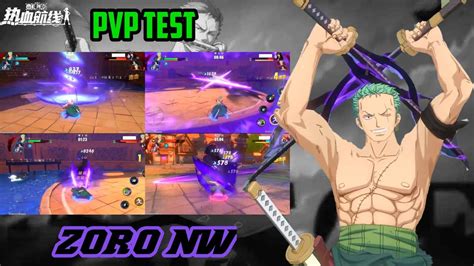 Zoro Nw Pvp Test One Piece Fighting Path Youtube