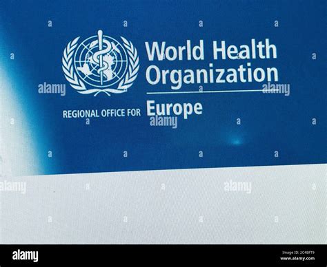 World Health Organisation Stock Photo Alamy