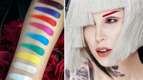 Kat Von D Talks About Why She Created Her Rainbow Brow Pomades With Swatches Allure
