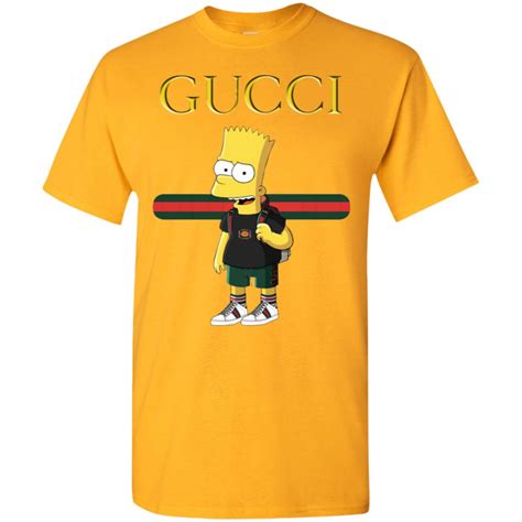 Bart Simpson Gucci Shirt Enjoy Free Shipping