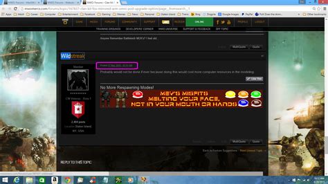 Mwo Forums Problem With Find Content Under Profile