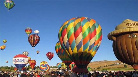 2016 Great Reno Balloon Race Friday Mass Ascension Launch Youtube