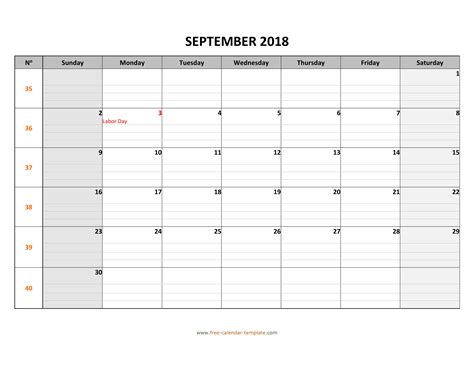 Printable Blank Calendar Grid Example Calendar Printable