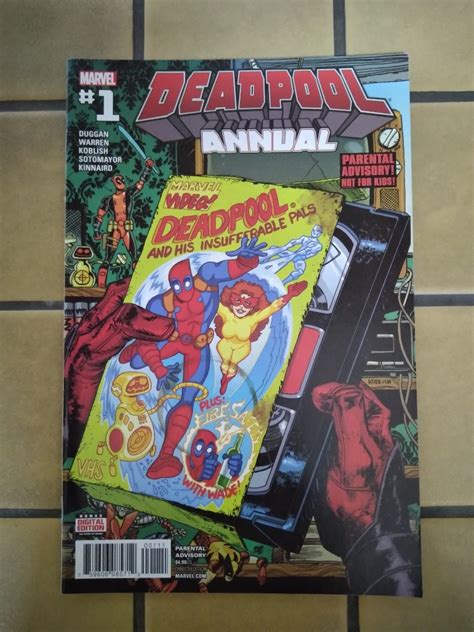 1st Annual Deadpool Annual 1 Scott Koblish Cover Art Marvel