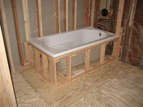 How do i install bathtubs in small bathrooms? Drop in Bathtub installation (With images) | Bathtub ...