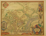 A map of Eton College and its Environs, as drawn by HM Wagstaff and ...