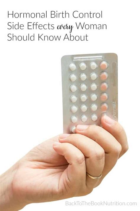 hormonal birth control side effects every woman should know about back to the book nutrition
