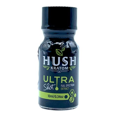 buy buy hush kratom liquid shot full spectrum 1 piece