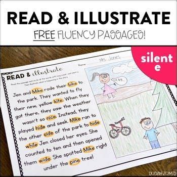 Practice reading comprehension skills by a simple activity interpreting illustrations and considering reading comprehension 101. Free Phonics Based Reading Passages - Learning How to Read