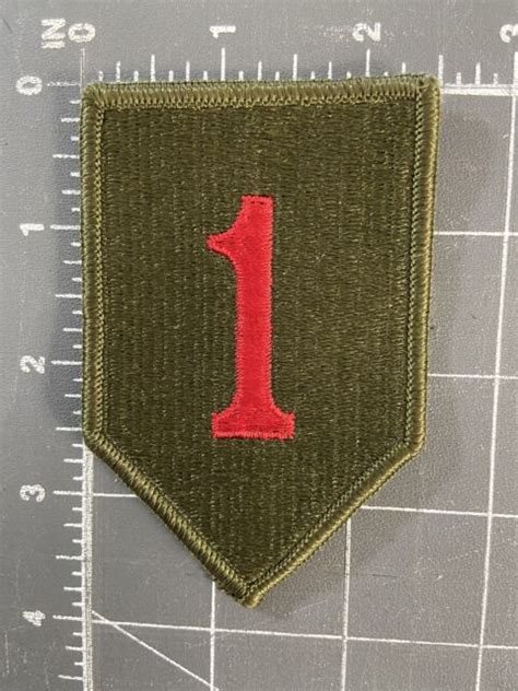 Vintage United States Army 1st Infantry Division Patch The Big Red One