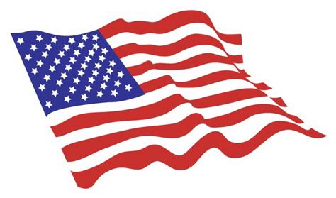 American flag Free Vector / 4Vector