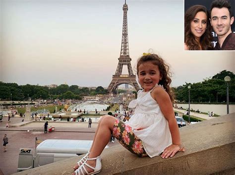 Kevin And Danielle Jonas Daughter Alena 5 Poses In Paris