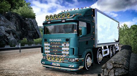 Scania 124g 360 Thermo King Unlocked 138 Ets2 Euro Truck Simulator 2