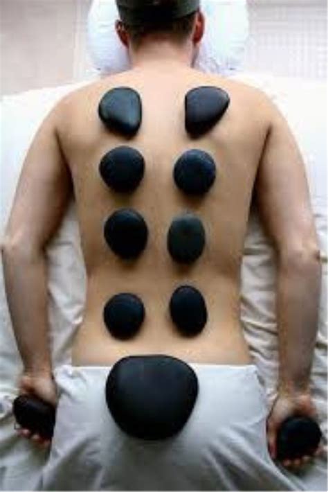 Hot Stone Massage Very Relaxing A Massage With Light Pressure Using