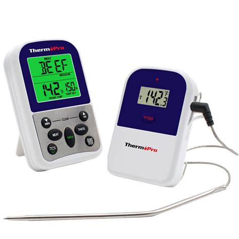 Thermopro Wireless Remote Digital Kitchen Cooking Food Meat Thermometer