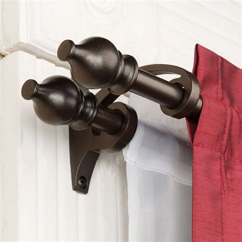 Curtain Rods Command Hooks Curtain Rods Double Rod Curtains